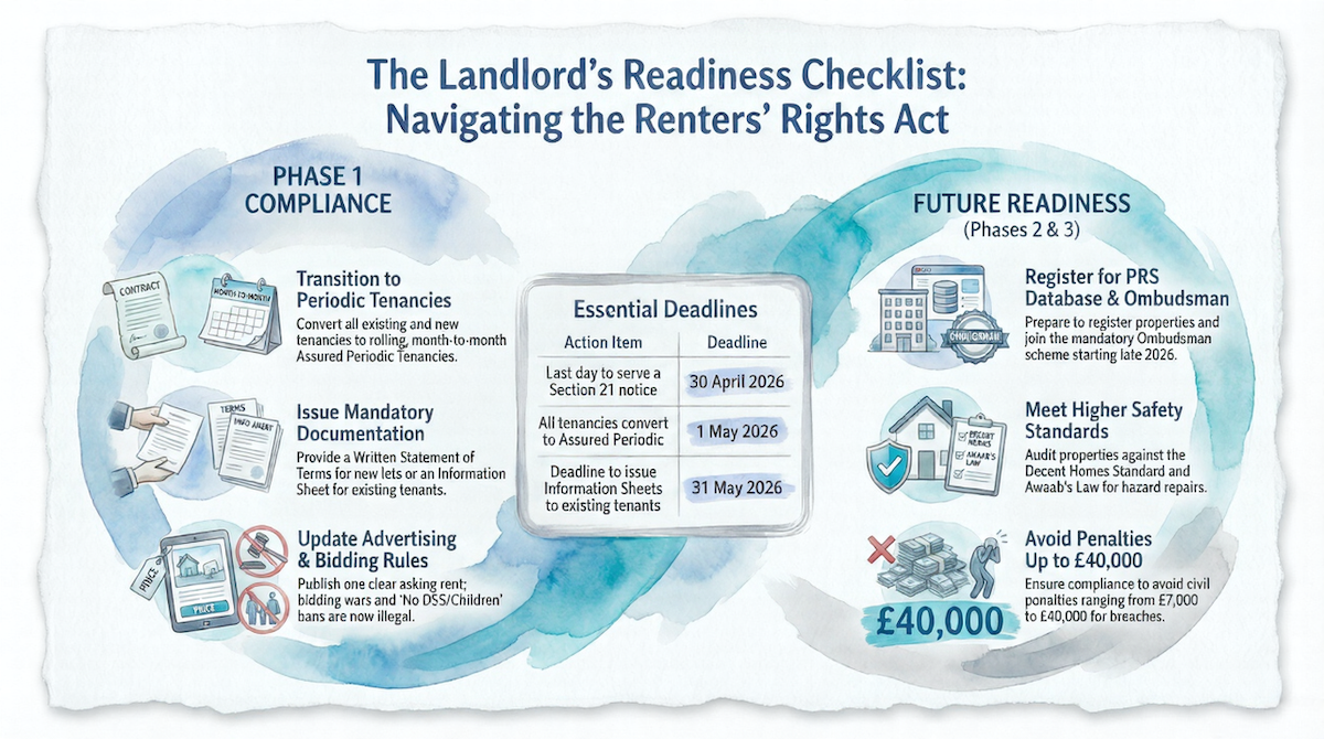 2026 Renters' Rights Act Readiness Checklist